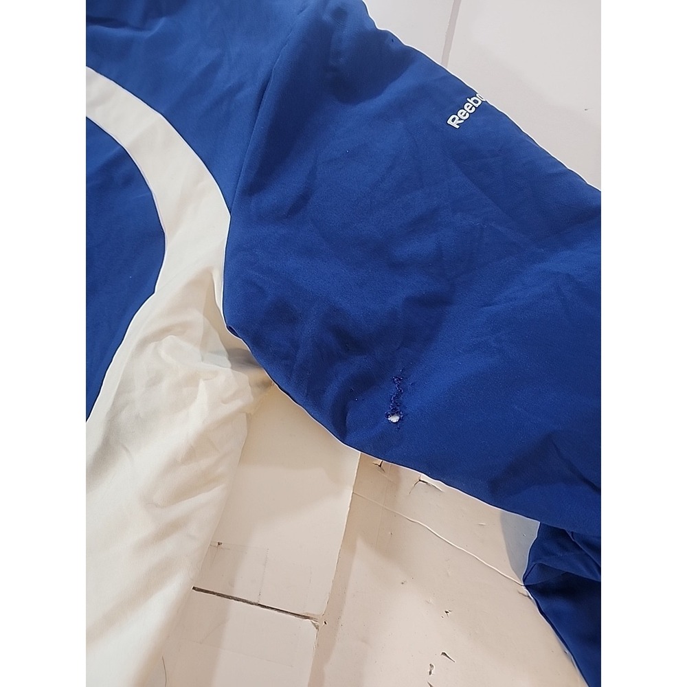 Reebok NFL Team Apparel Colts Sideline Jacket XL Blue Heavyweight Fleece Lined - Picture 8 of 12